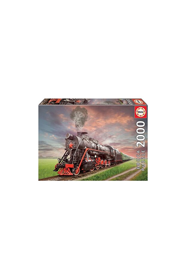 Puzzle - Soviet Train, 2000 piese - 2