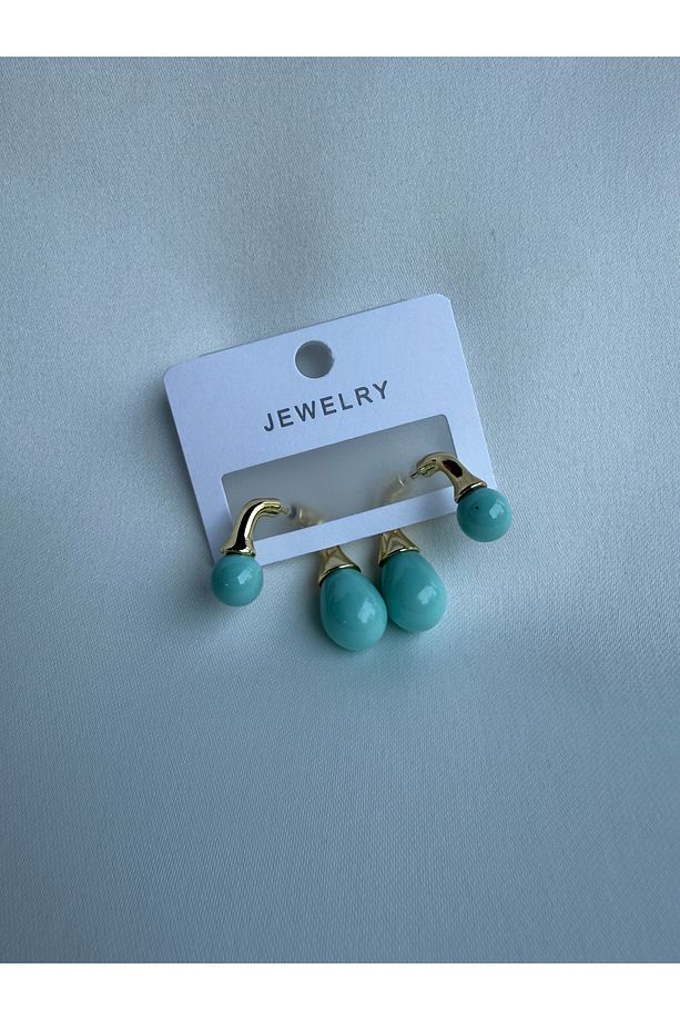 Mint drop küpe - 1