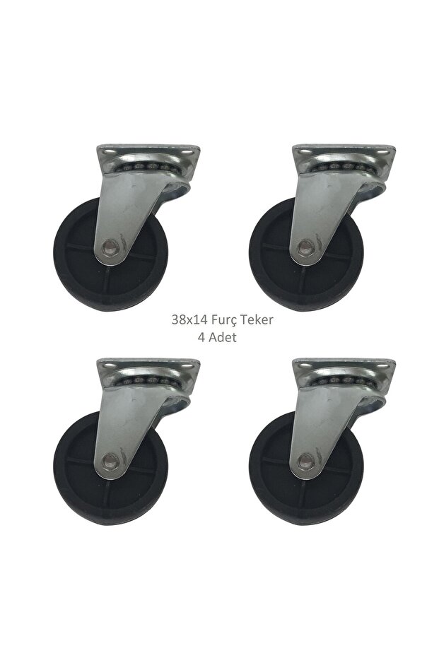Furç Teker 38 X 14, for Suitcase, Suitcase, Bag, Service Table (4 Pieces)