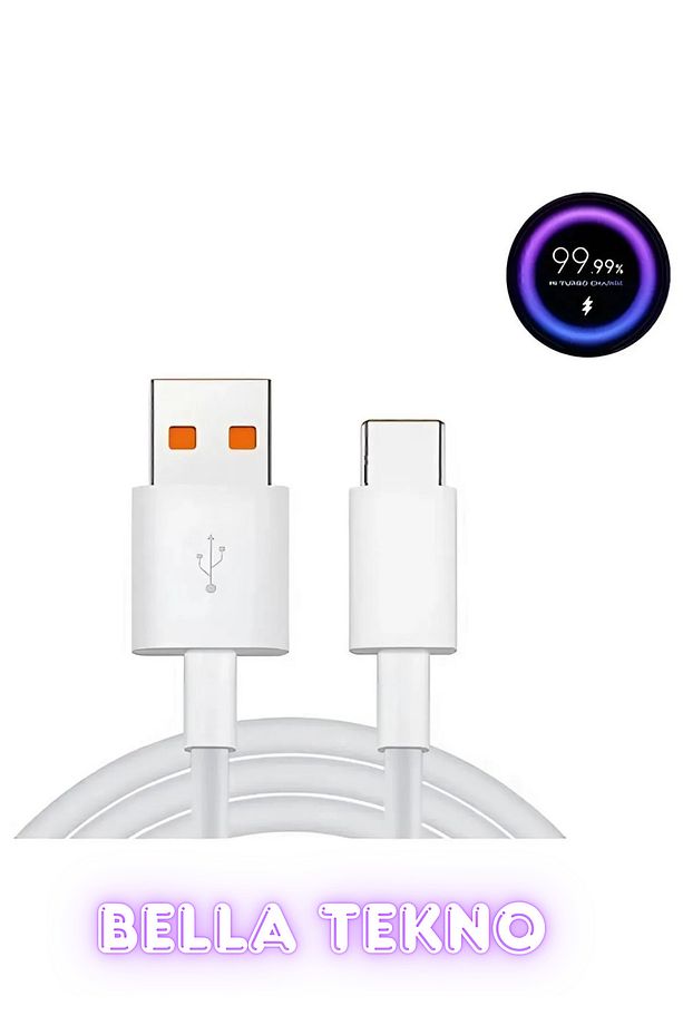 Type-c 120w (WATT) Turbo Şarj Aleti Cihazı Adaptörü Kablo (SET) - 3