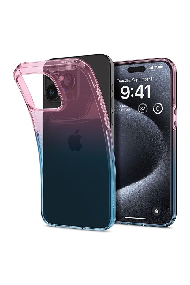 Husa Liquid Crystal iPhone 15 Pro Gradation - 1