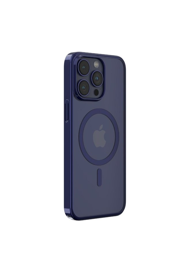 Magnetický kryt Glimmer Series pro iPhone 15 Pro Max, modrý