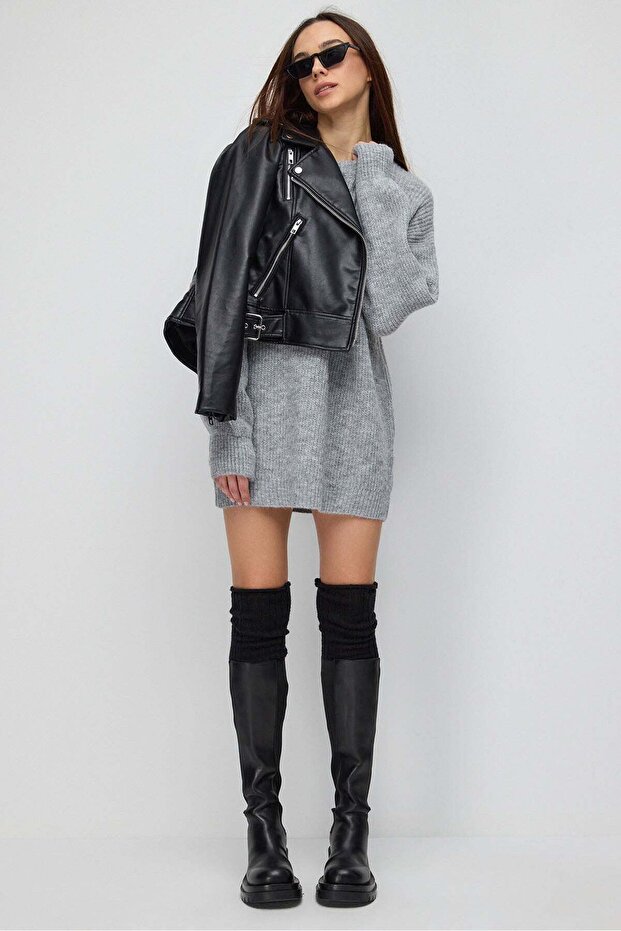 Oversized Strickpullover - 4