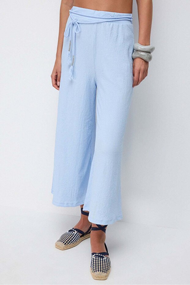 Strickhose mit Bindedetail - 3