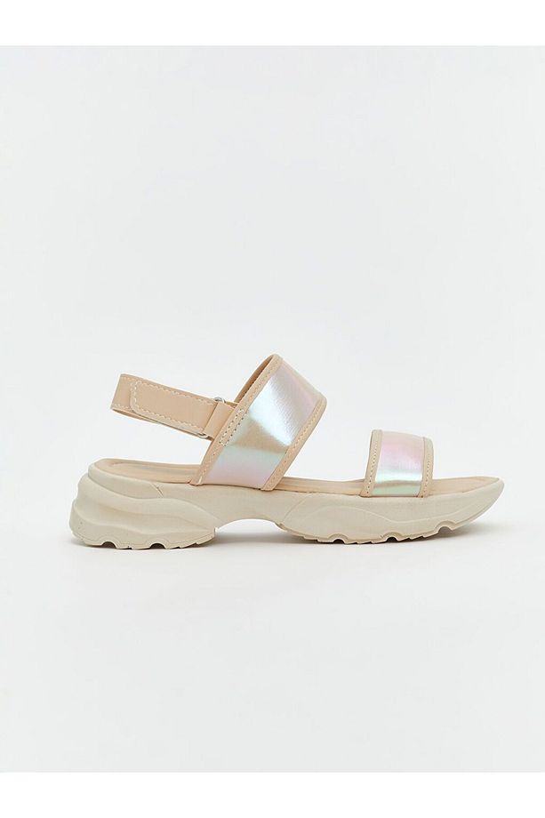 LCW STEPS Cırt Cırtlı Kız Çocuk Sandalet - 2