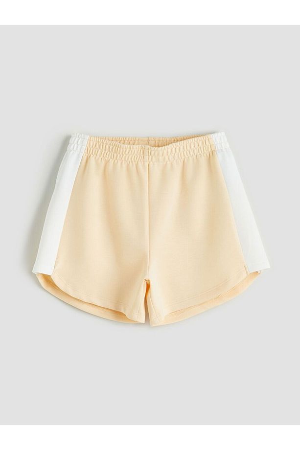 LCW Kids Bisiklet Yaka Soft Touch Kız Çocuk Tişört ve Şort - 3