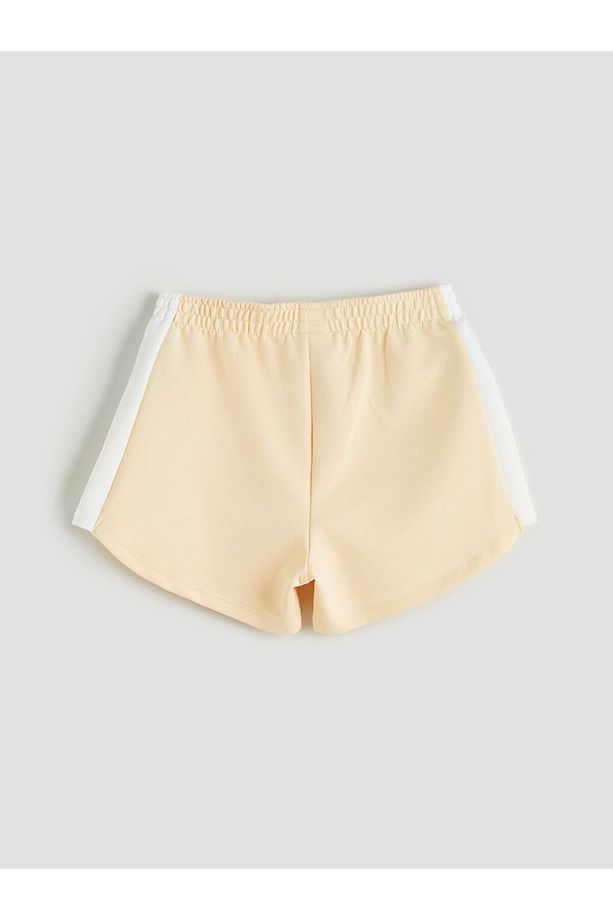 LCW Kids Bisiklet Yaka Soft Touch Kız Çocuk Tişört ve Şort - 5