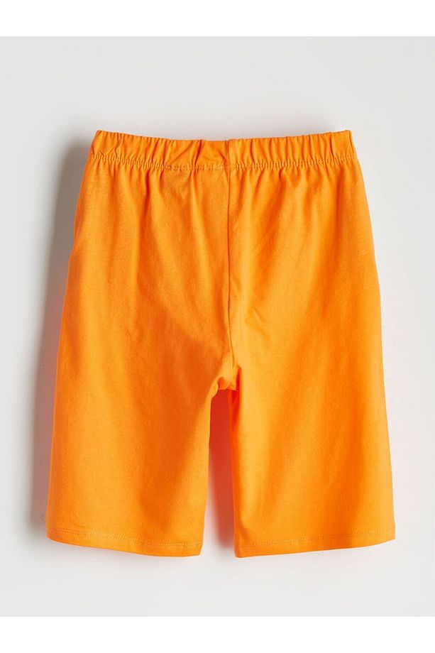 LCW Kids Winnie the Pooh Baskılı Erkek Çocuk Şortlu Pijama Takım - 5