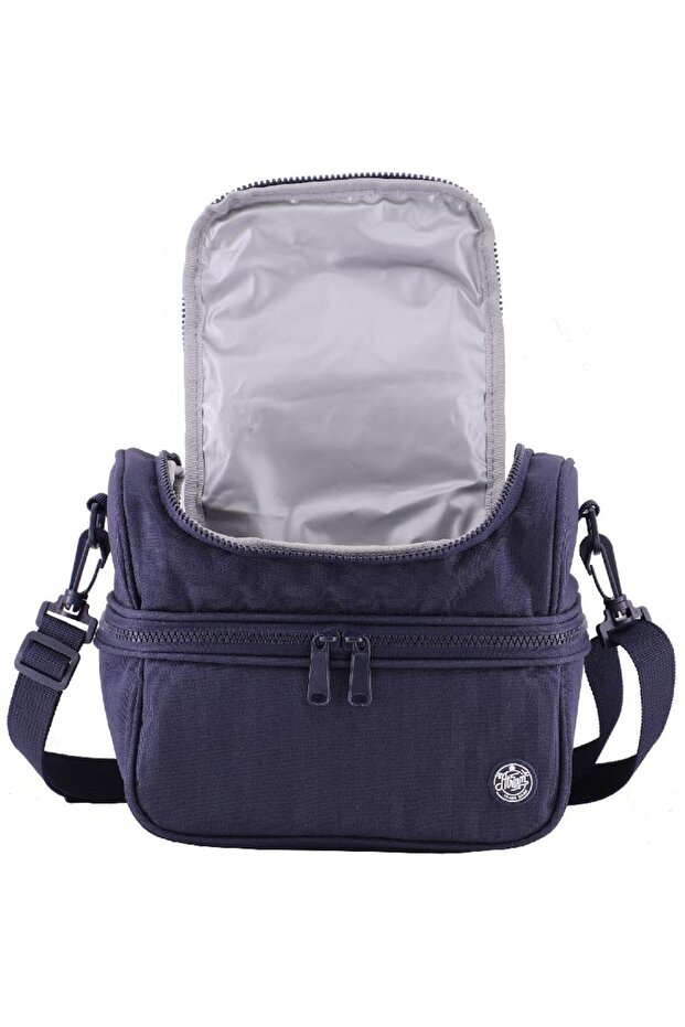 حقيبة غداء كبيرة بسحاب - 4