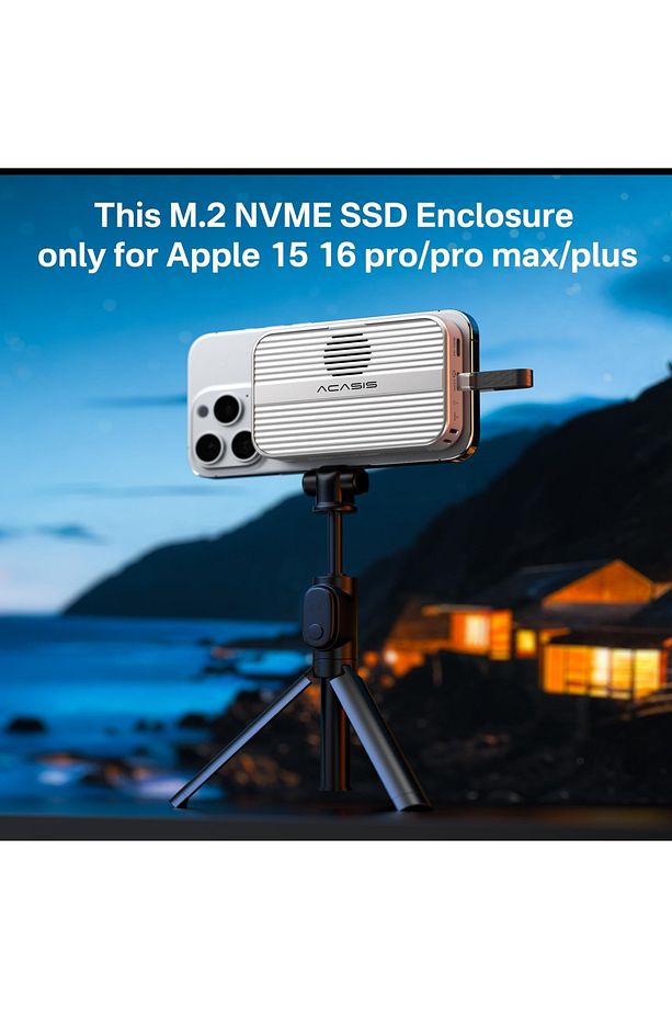 EC1401 - 6 in 1 iPhone 15/16 Serisi Uyumlu, 4, 10Gbps Type-C Disk Kutusu (EC-1401) - 5