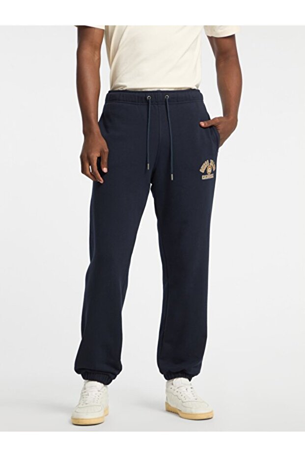 Jeans Regular Fit Lacivert Erkek Eşofman Altı M5RB52KCPR1A71W GJ PRINTED LOGO JO - 1