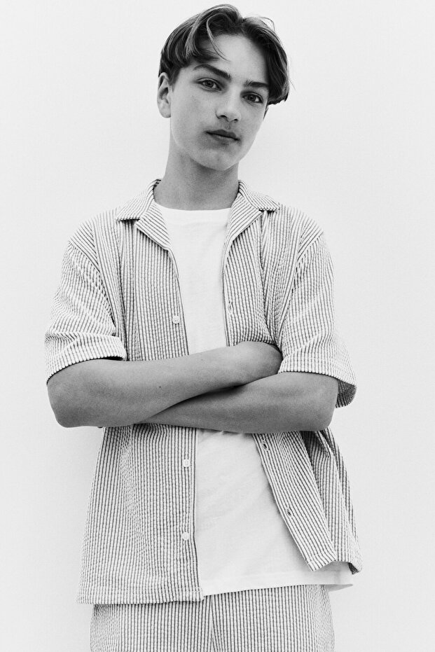 2 Parçalı Gömlek ve Şort Set - 2