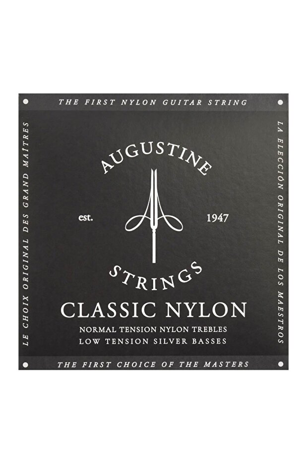 AUCLBK, 6-string classical guitar set, Classic Black - 1