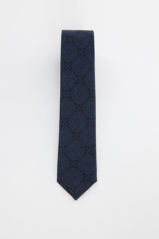 ربطة عنق رفيعة منقوشة للرجال - 3