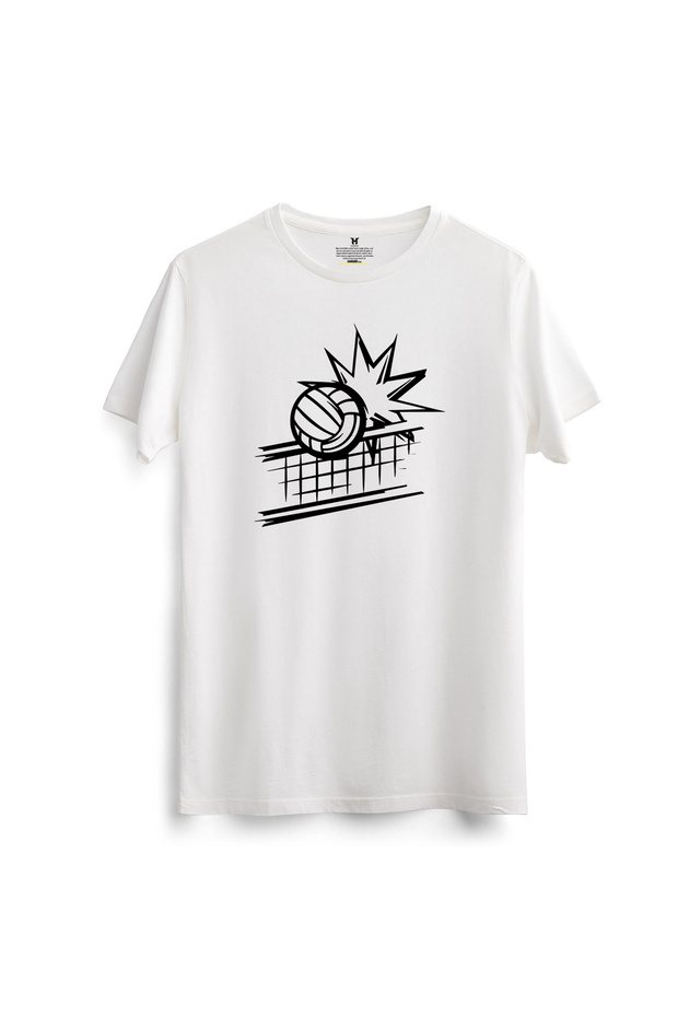 Cotton Volleyball Sport T-Shirt Volleyball Design