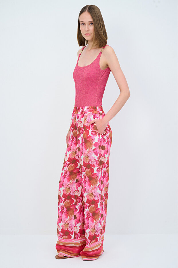 Desenli Pantolon - 3