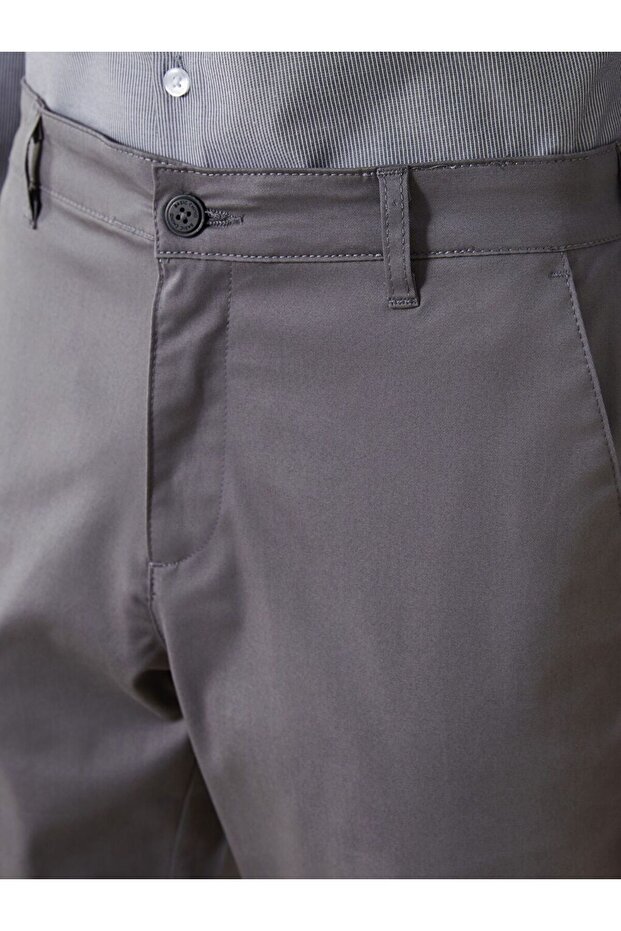 LCWAIKIKI Classic Dar Kalıp Erkek Chino Pantolon - 3