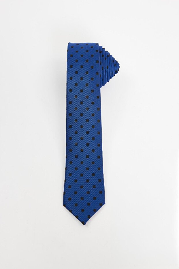 ربطة عنق رفيعة منقوشة للرجال - 1
