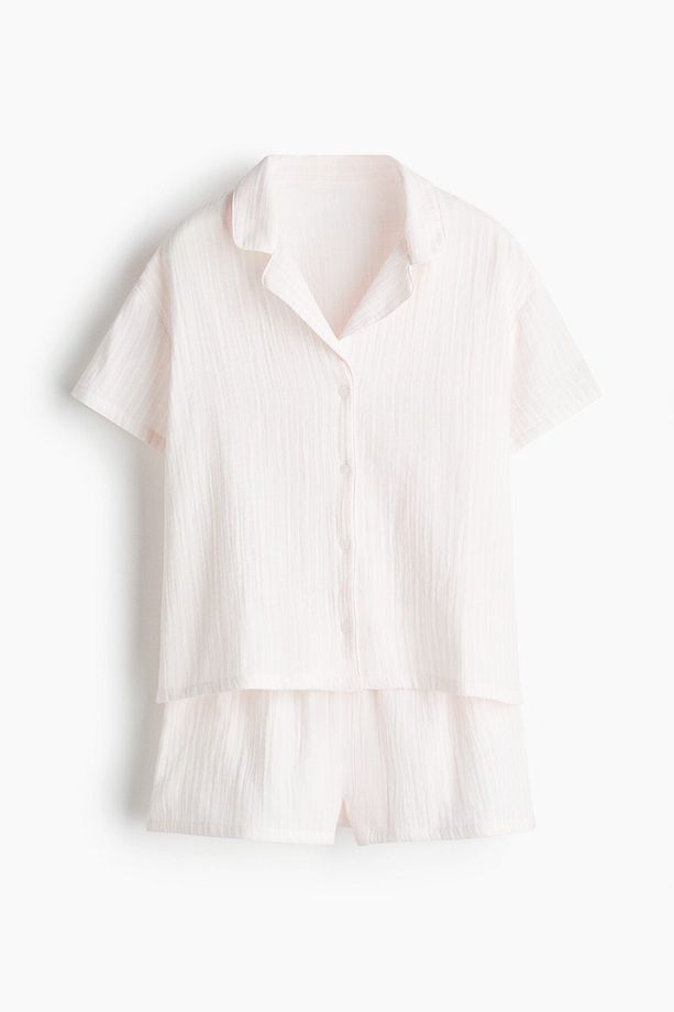 Pamuklu Muslin Pijama Takımı - 4