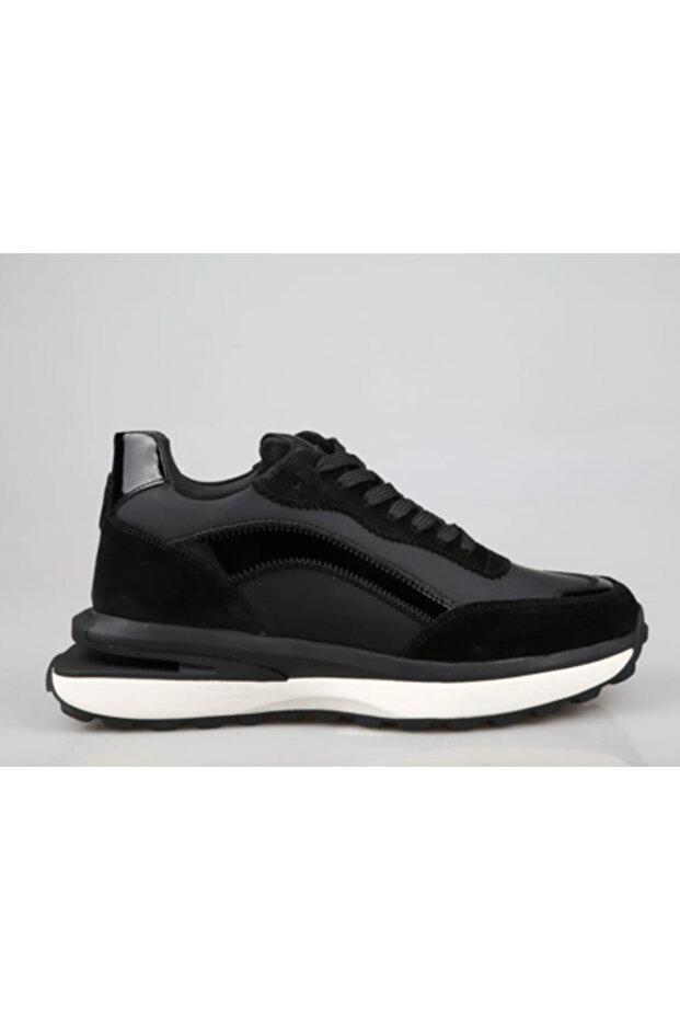20343 Men's Casual Leather Sports Shoes Black