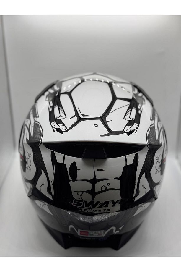 SWAY HELMETS TAM KAPALI MOTOR KASKI - 2