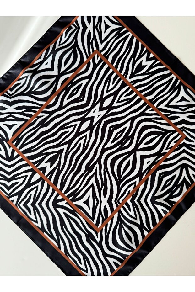 Fular Zebra Desenli Bandana Fular - 2