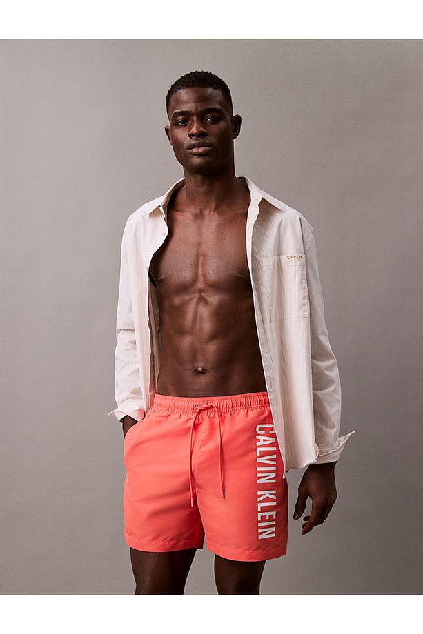 Medium Drawstring Swim Shorts - Intense Power - 1