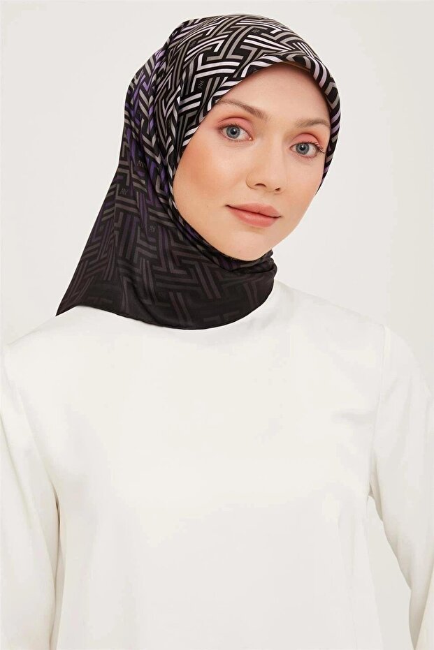 وشاح حرير تويل 9011-04T