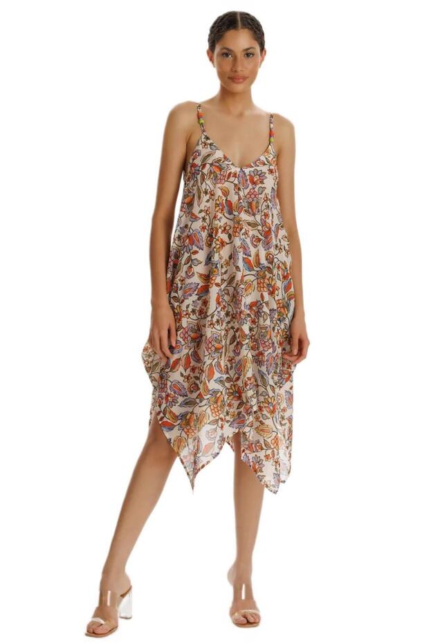 Zeki Uzun Askılı Elbise - 1