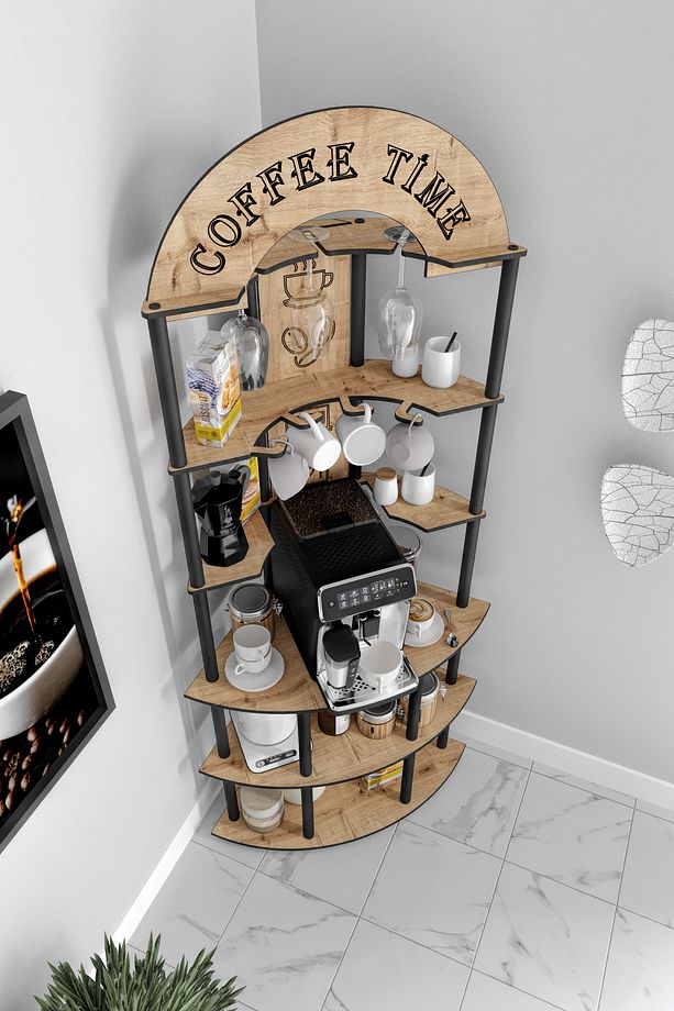 RİSTRETTO KAHVE KÖŞESİ MEŞE - 2