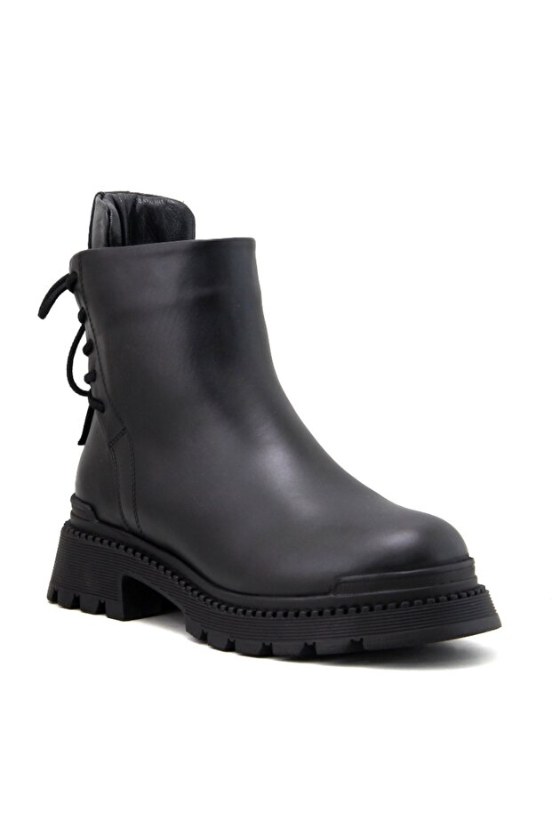 Albini 10003 Hakiki Deri Kadın Bot - 1