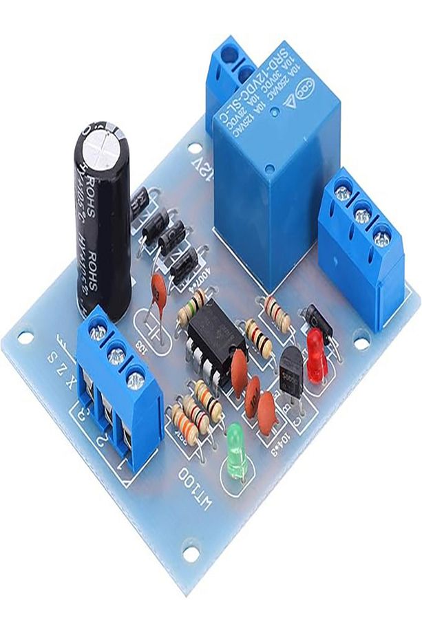 12V Su Sıvı Seviyesi Kontrol Modülü Röle Çıkışlı Pompalama Drenaj Anahtarı Kontrol Devre Kartı - 1