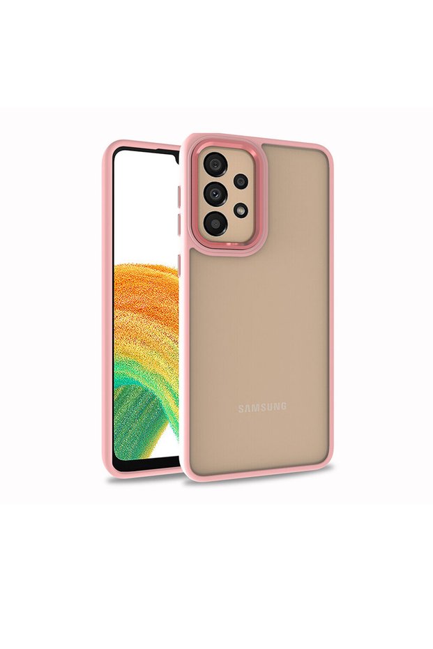 Galaxy A33 5g Case Flora Cover - Rose Gold