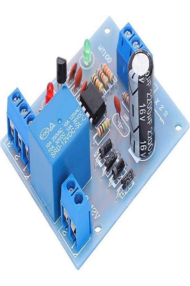 12V Su Sıvı Seviyesi Kontrol Modülü Röle Çıkışlı Pompalama Drenaj Anahtarı Kontrol Devre Kartı - 2