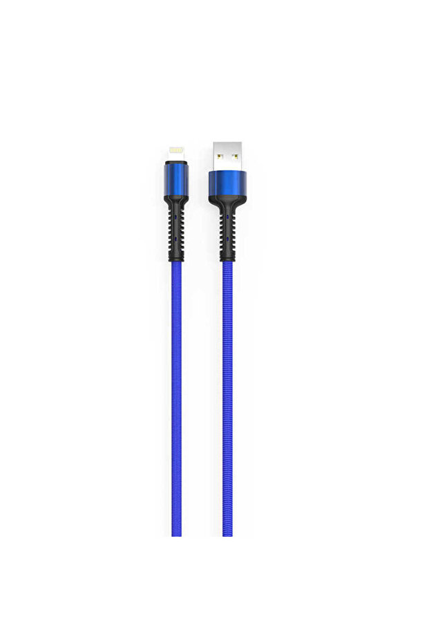 كابل USB أزرق LS64 Lightning