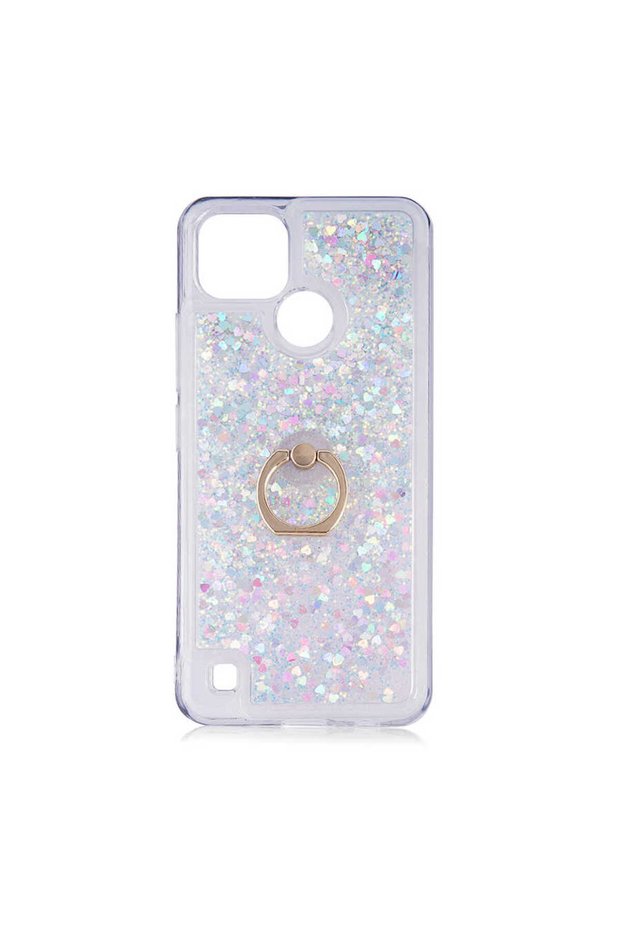 Realme C21 Case Milce Cover - Silver