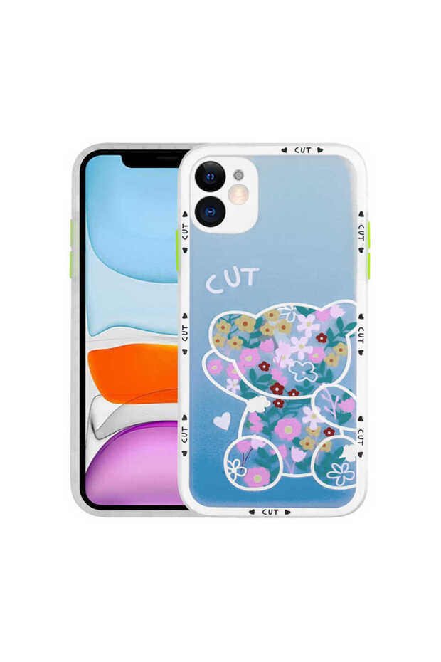 iPhone 11 Compatible Camera Protected Patterned Hard Hess Case-No6 - 1