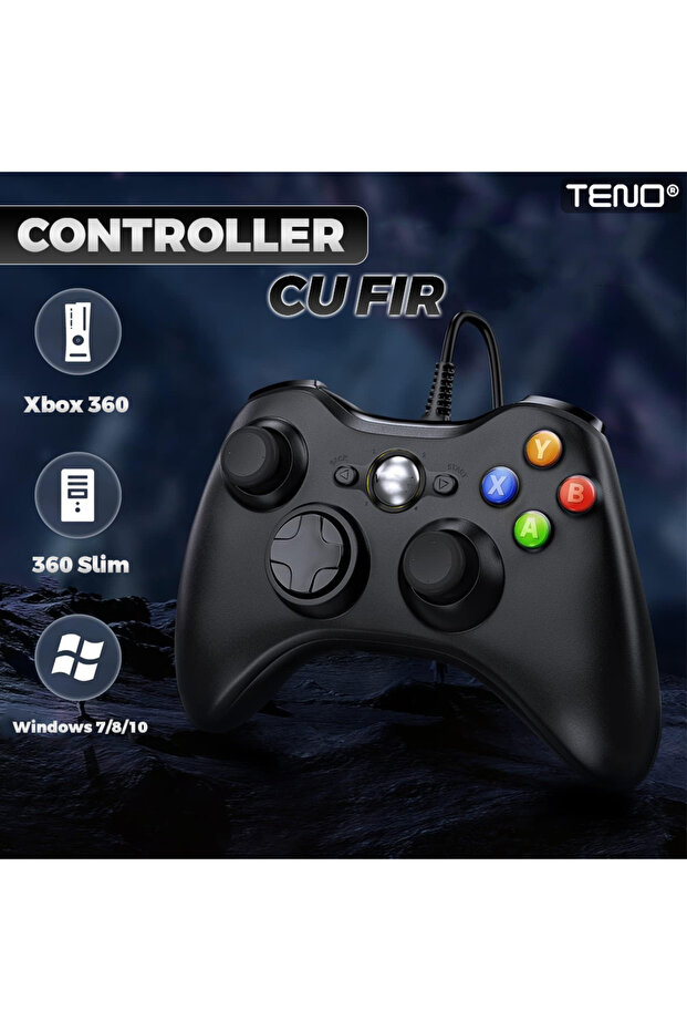 Wireless Controller For Console, Compatible Ps4/Ps5/Xbox/Switch/Pc, Orange - 2