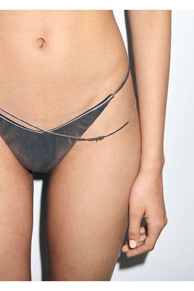 Metalik bikini altı - 5