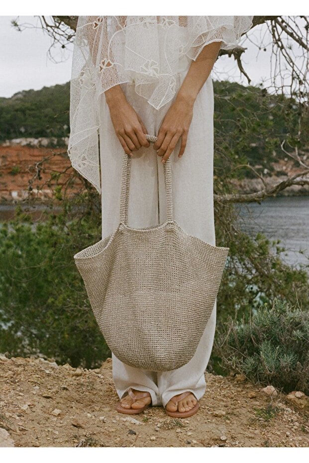 File shopper çanta - 6