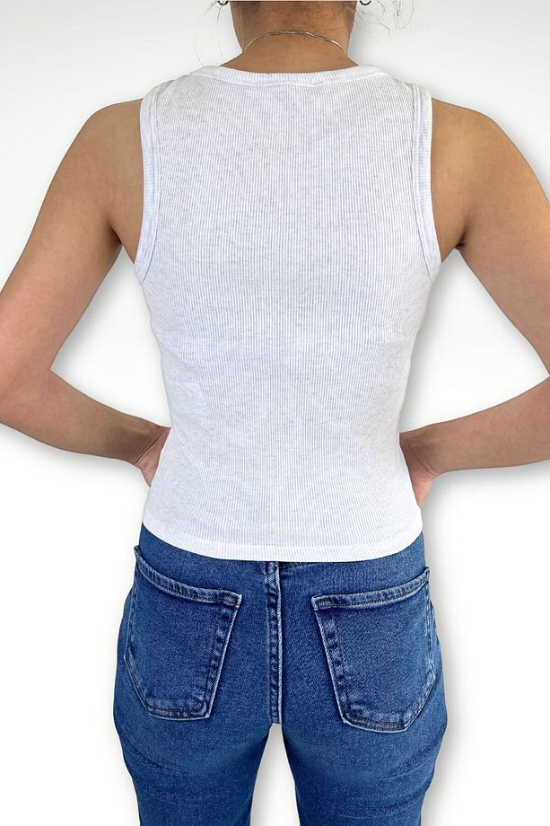 Halter Yaka Fitilli Atlet - 3