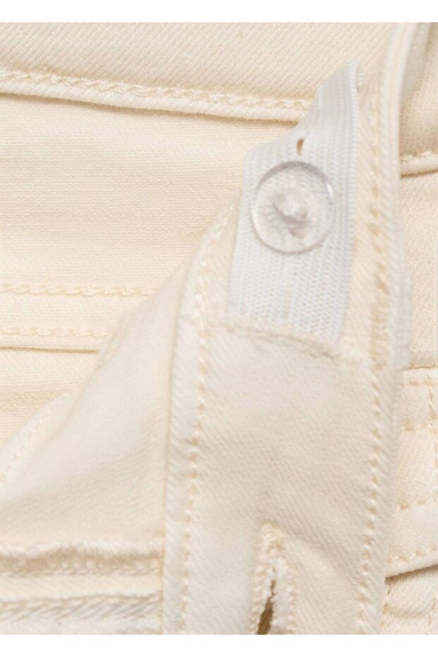 İspanyol paça cepli jean pantolon - 3