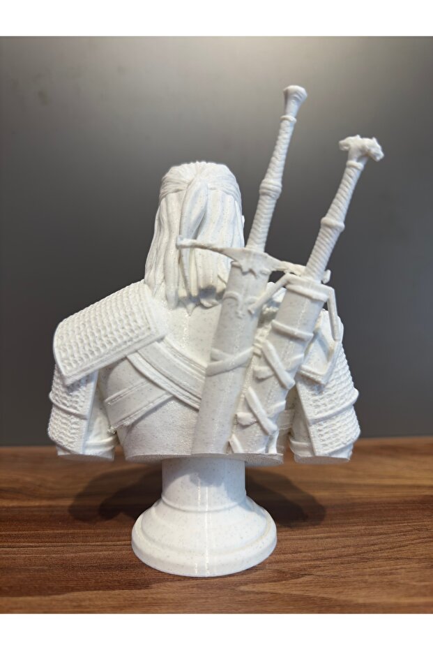 The witcher Geralt bust figür 19cm - 3