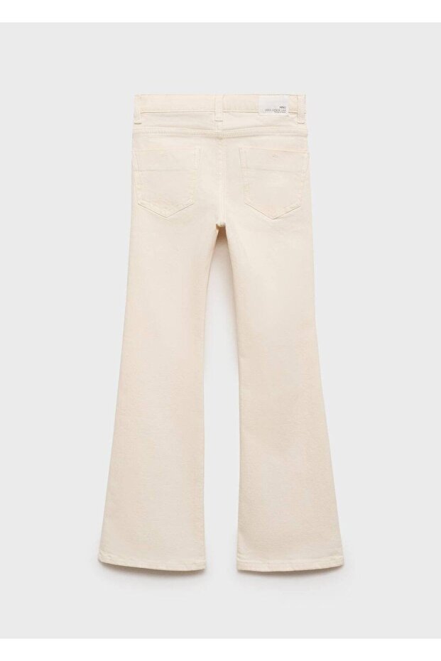 İspanyol paça cepli jean pantolon - 2