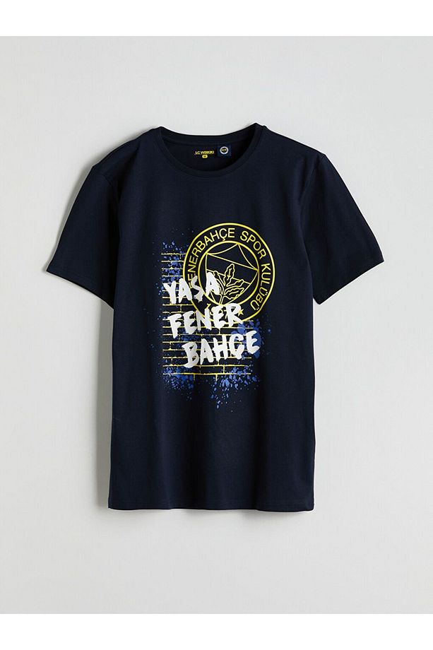 Standart Kalıp Fenerbahçe Baskılı Erkek Pijama Takımı - 6