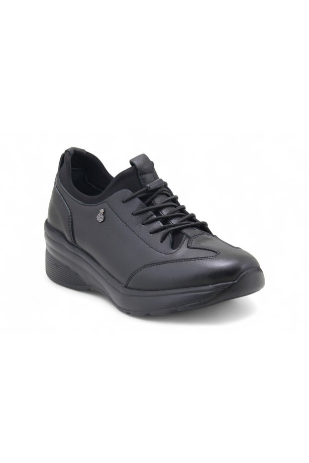 055-F Genuine Leather Comfort Women's Shoes