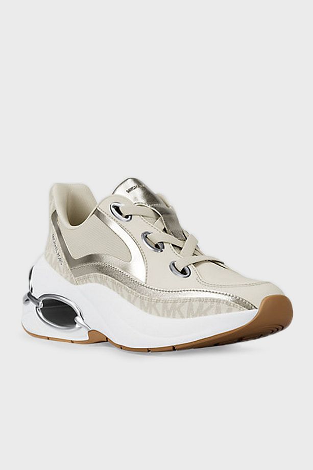 Deri Karışımlı Logo Detaylı Sneaker Ayakkabı 43T5TRFS2B150 AYAKKABI 43T5TRFS2B 15 - 4