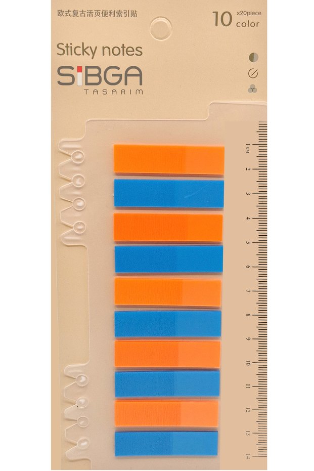شفاف ملون Postit Post-it Post It. علامة الكتاب، علامة Postit، ورق الملاحظات، 200 ورقة