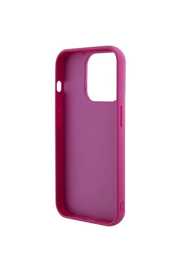 Husa iPhone 15 Pro Max Sequin Script Logo Magenta - 5