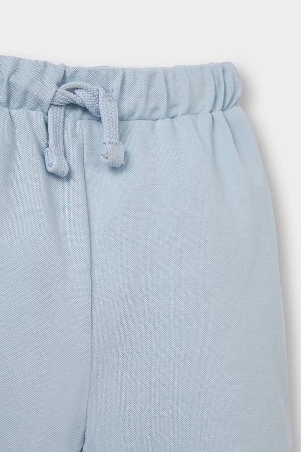Erkek Bebek Beli Lastikli Basic Düz Pike Şort C1366A525SM - 2